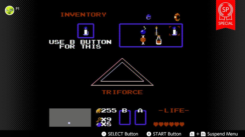 Illustration for article titled Switch Online Now Lets You Cheat At The Legend Of Zelda